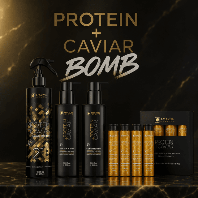 Protein + Caviar Bomb at Hair By Elie Klein LLC in West Springfield, MA
